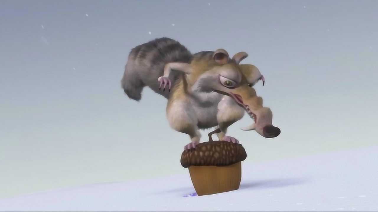 冰河世纪的大松鼠,仅仅为了一个大榛子,竟毁掉了一整座冰山_电影_高清