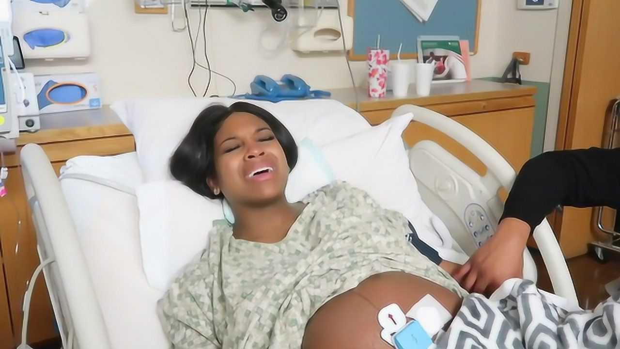 直击孕妇顺产生娃全过程，准妈妈痛苦发力的样子看的人好心疼！_高清