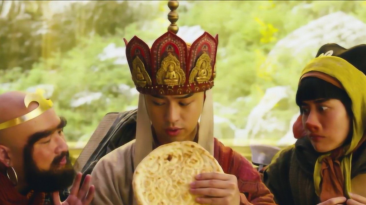 唐僧要太搞笑了拿着个大饼竟然还说是细微的动作
