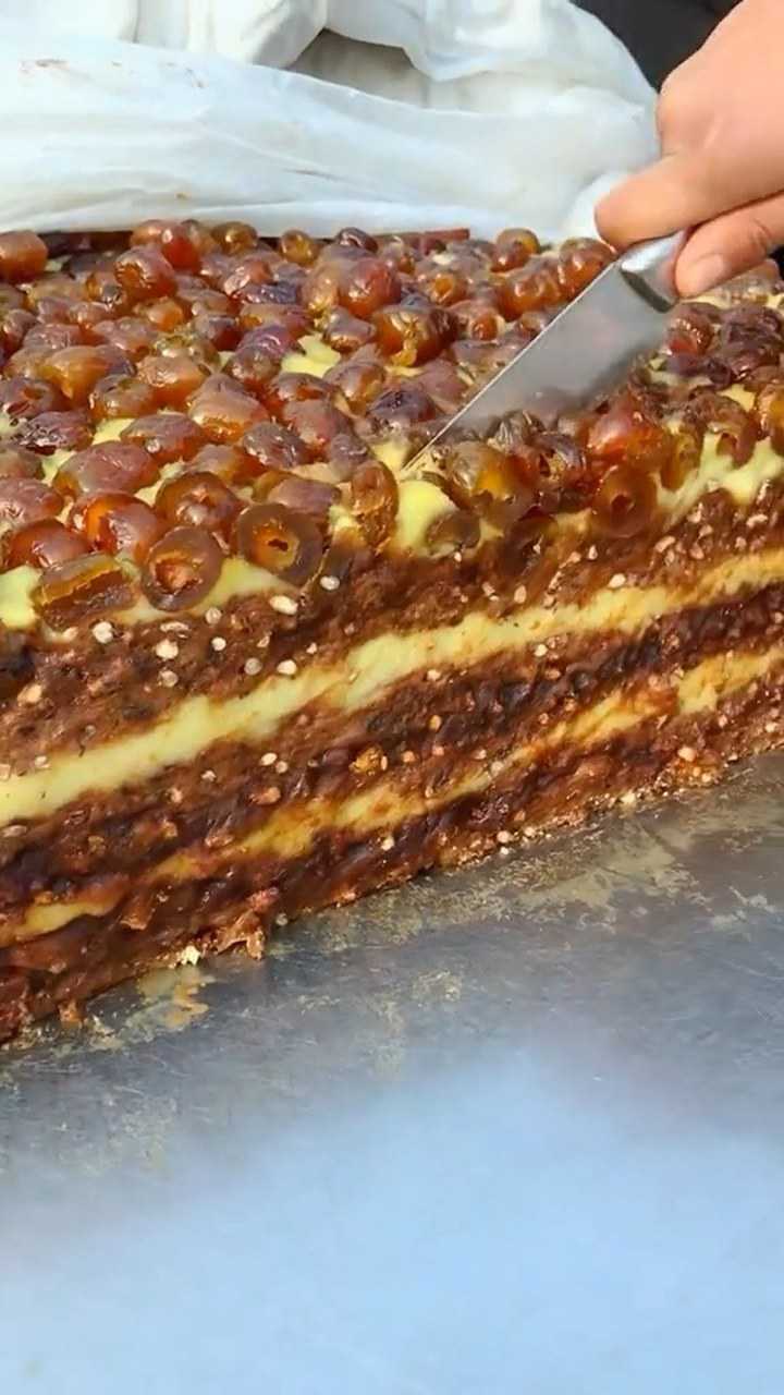 山东临沂特色小吃:红糖年糕.