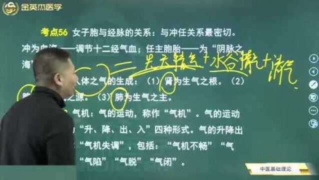 中医知识01中医基础理论10人体之气的生成及功能,气机、元气的功能