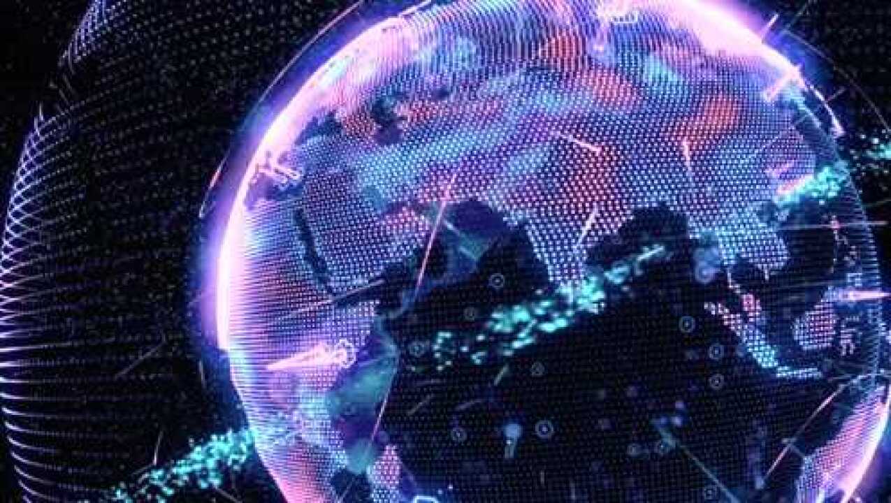 科技感十足的背景视频_高清