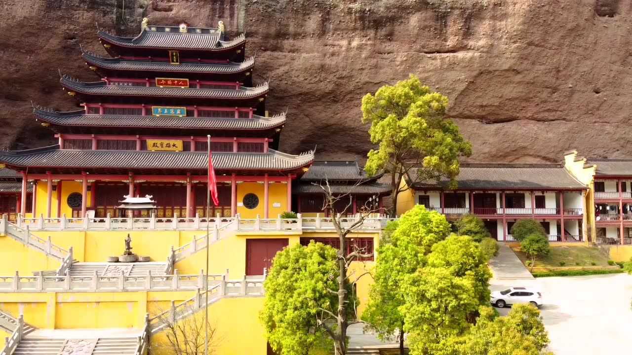 新昌县南岩寺和铁佛寺随拍_腾讯视频