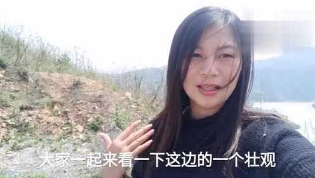 实拍湖南衡阳祁东风力发电站,耗资4.5亿修建的,大家觉得如何?