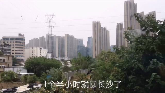 火车开进湖南长沙,带大家看看长沙市气派的建设和发展.