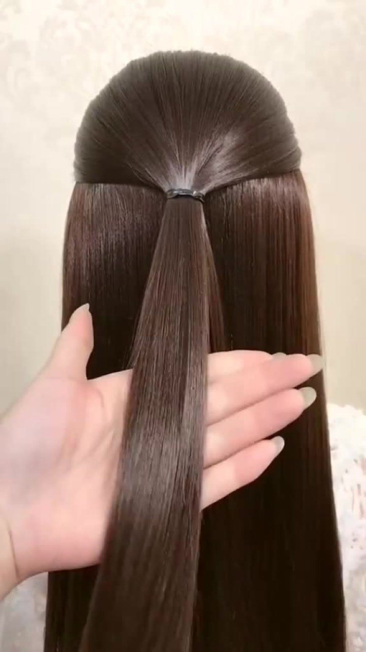 大人孩都可以扎的发型