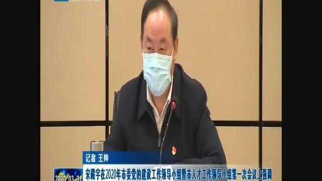 宋殿宇参加2020年濮阳市委党建工作领导小组会议