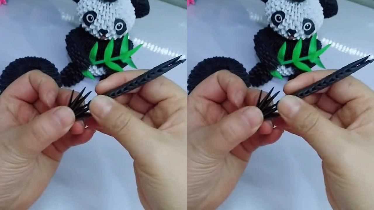 三角插小熊猫七