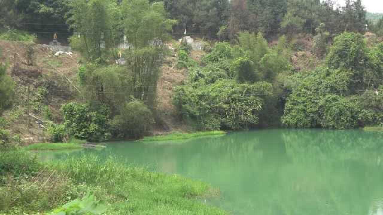 小牧無意間發現的風水寶地地湧清泉為璇渚水主財運先人葬此後人發