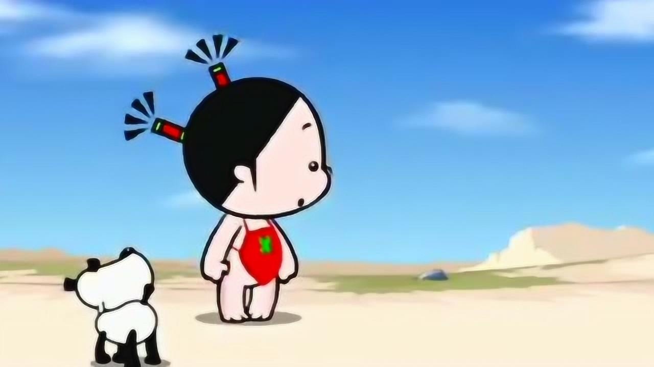 小破孩回家的路上小丫突然发现小破孩不见了