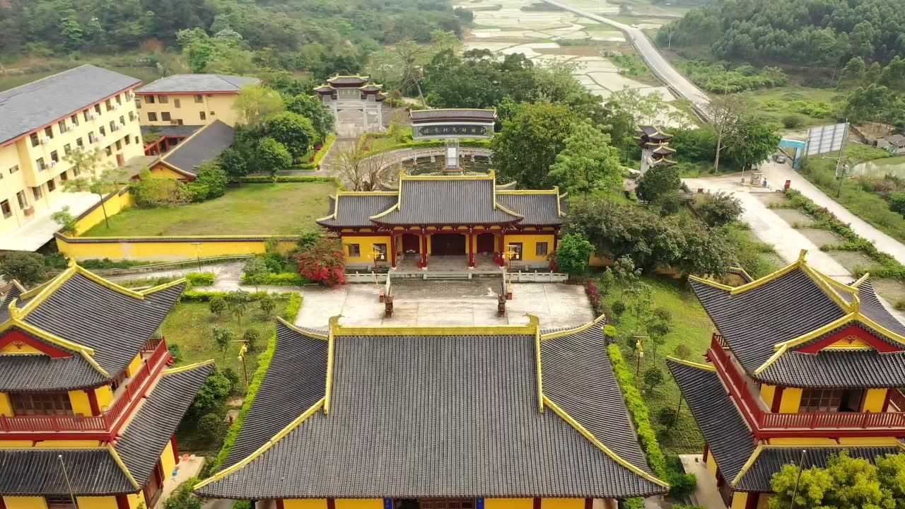 广西上林莲音寺一座免费开放的寺庙目前暂时闭门谢客望早日重开