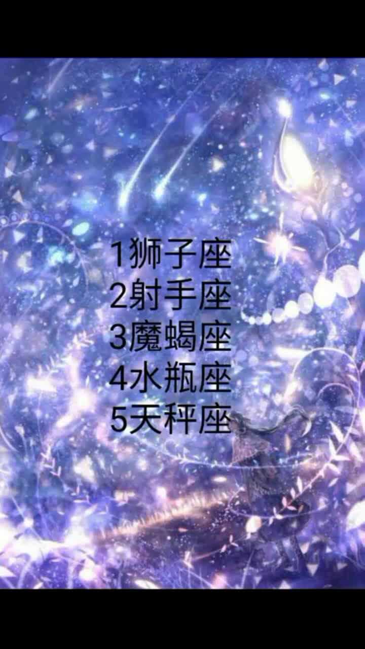 跑步最快的五大星座图片