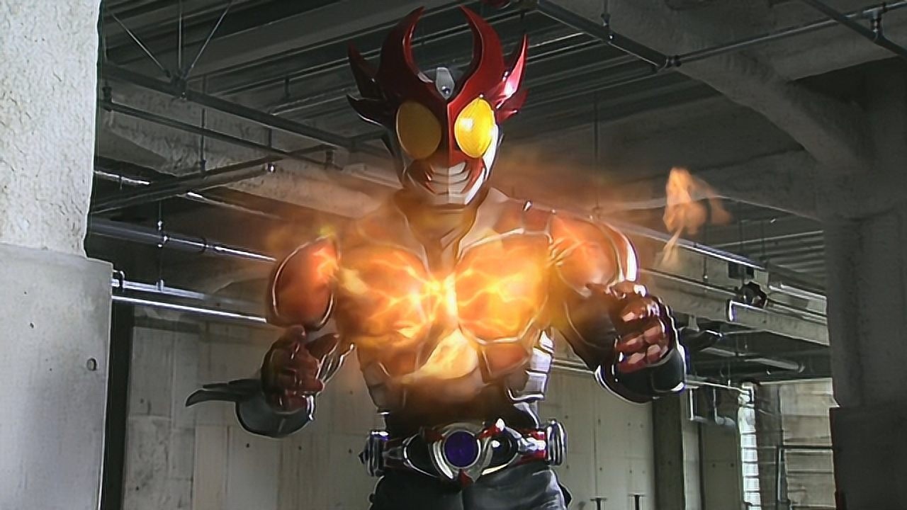 假面骑士agitoagito燃烧形态炸裂登场一拳秒杀怪人