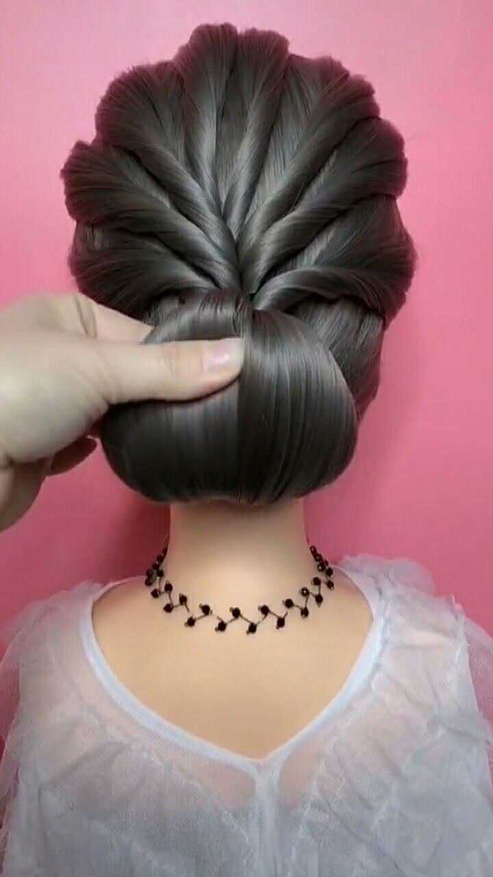 女孩子盘发一定要这样盘,会有不一样的风格哦,快来学学吧