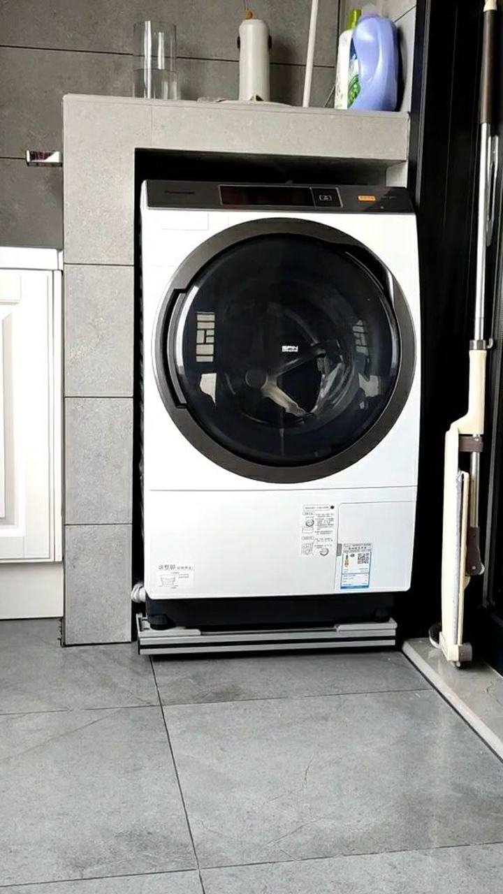 阳台装修这种嵌入式洗衣机可以这么安装