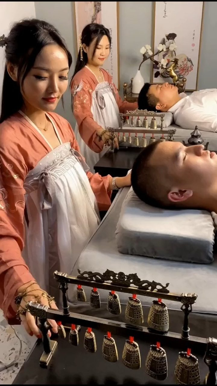 采耳的妹妹真是太漂亮了,手法也很娴熟_腾讯视频