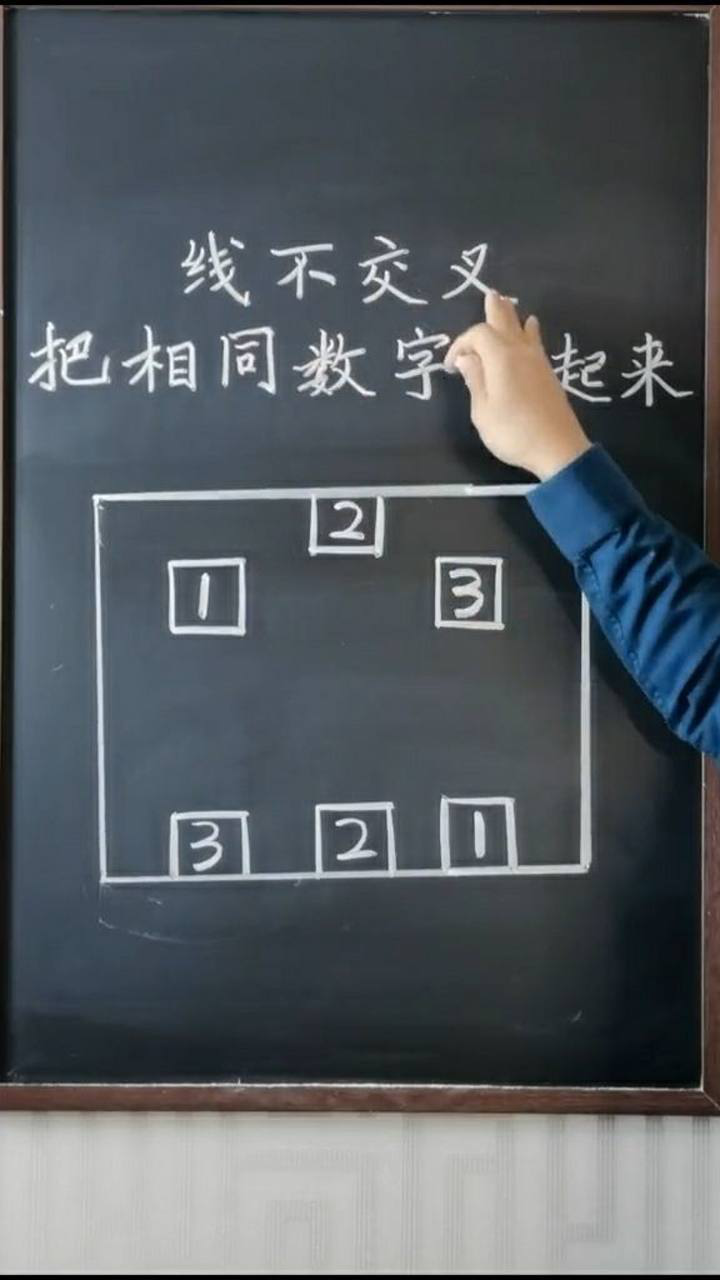 相同数字连线不交叉图图片