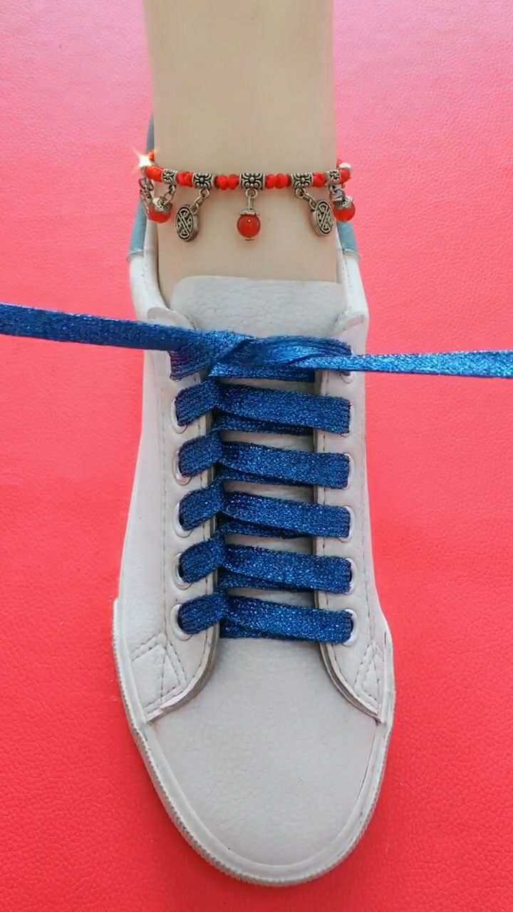 推荐男孩子这样系鞋带,因为真的实在太好看了