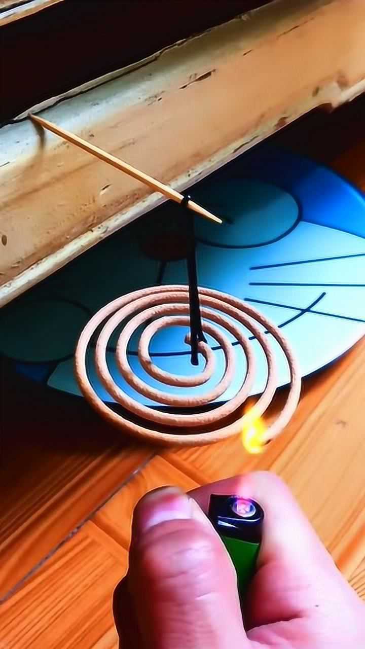 点个蚊香吓一跳蚊香这样的速度还是第一次见