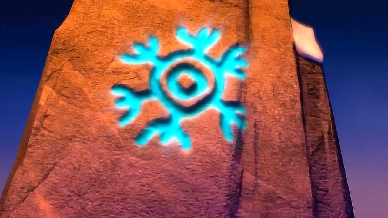 熊出没雪岭熊风看见团子掉下了白熊圣池熊二很是着急