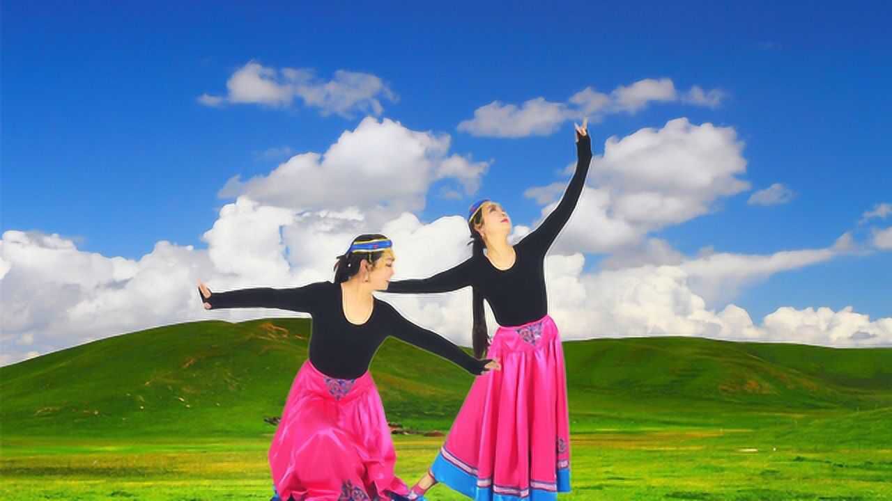 抒情蒙古族舞蹈《东泉》其其格玛一首原生态走心长调柔情温婉含情脉脉