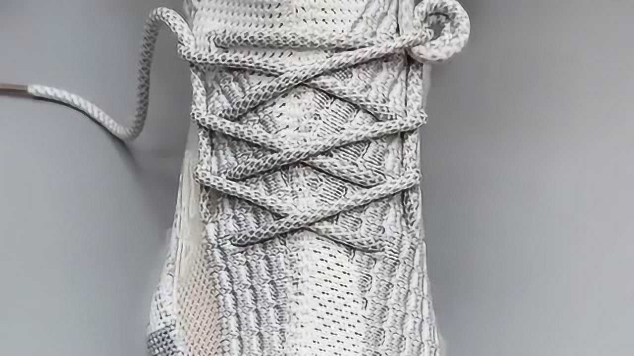 椰子鞋这样系鞋带超好看万万不可错过的窍门简单易学还很美观