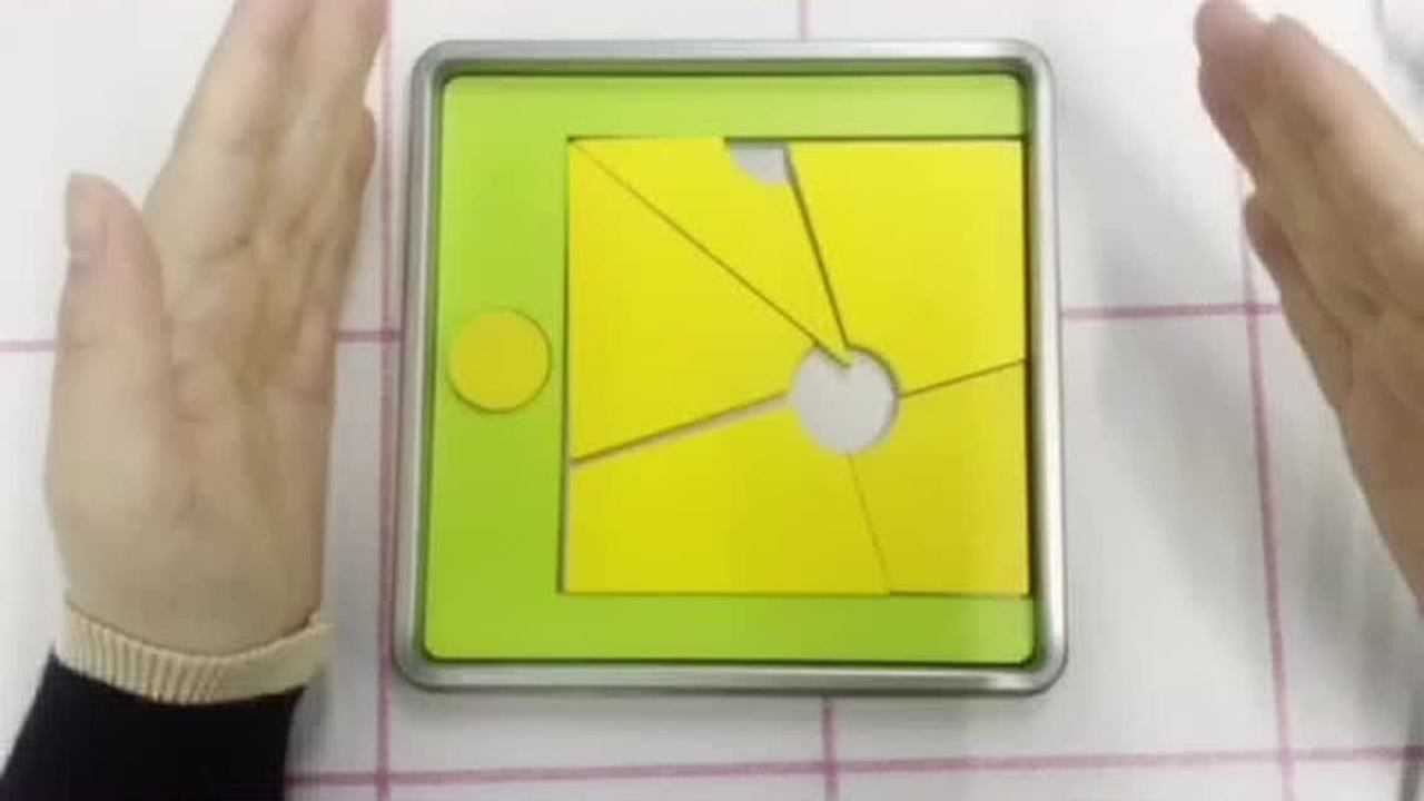 巧放圆形观察力思维能力