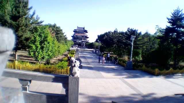 4.大同平旺公园钟鼓