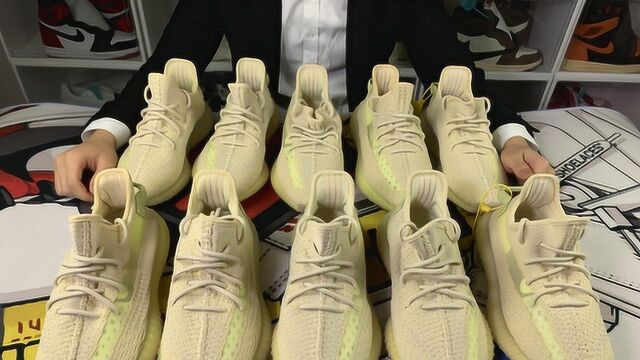 鉴定yeezy350亚麻新亚洲限定真假,对比莆田最高版本有何区别