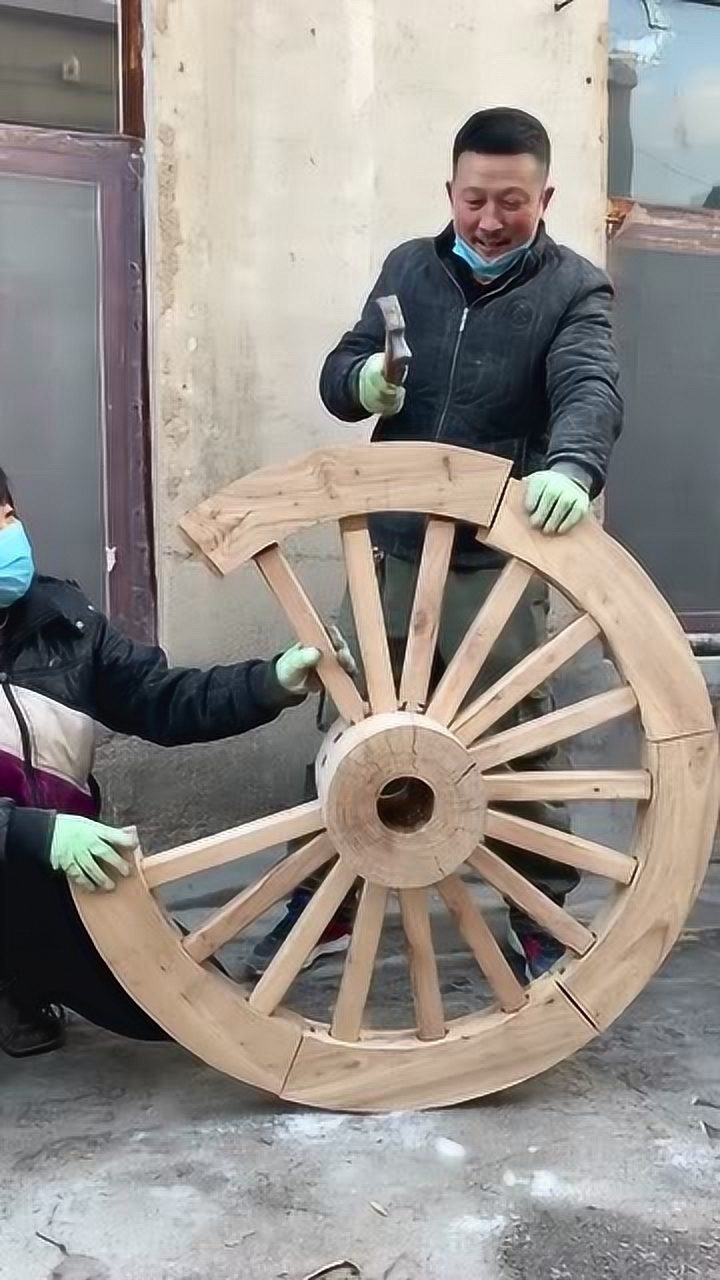 古代的车轮就是这样建造的,今天终于看明白了!_高清1080P在线观看平台_腾讯视频