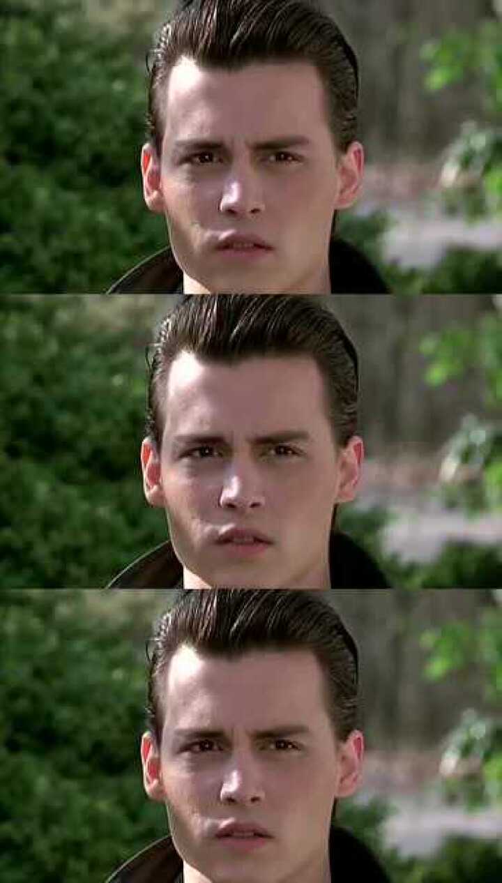 约翰尼德普,当年的好莱坞三帅之一,果然不是虚的