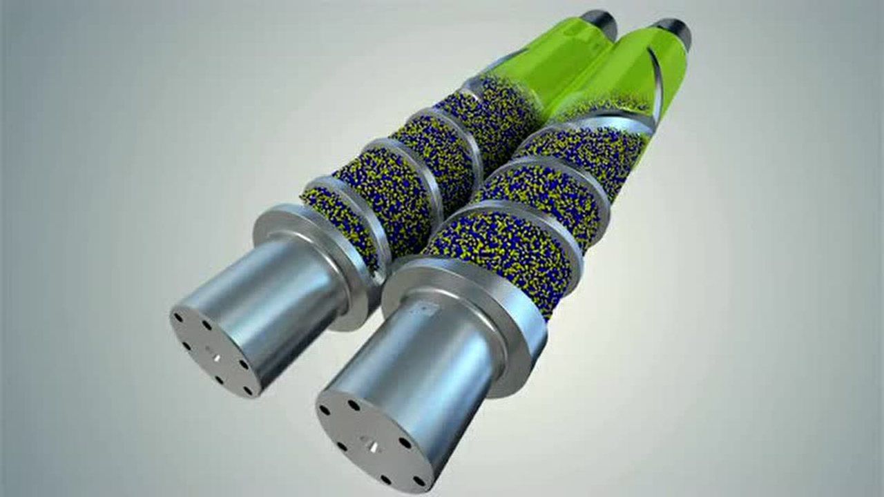 连续密炼机转子工作原理