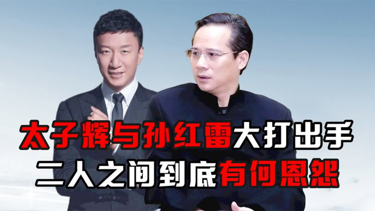 太子辉与孙红雷大打出手,大闹那英的酒吧,二人之间到底有何恩怨