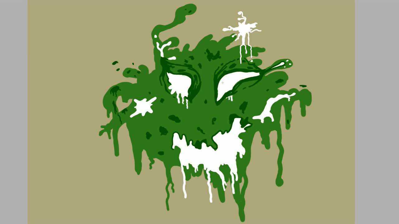 09创意数绘:融化的青蛙