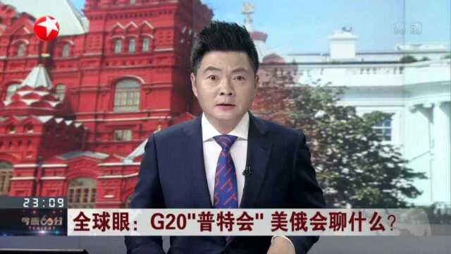 G20“普特会”美俄会聊什么?