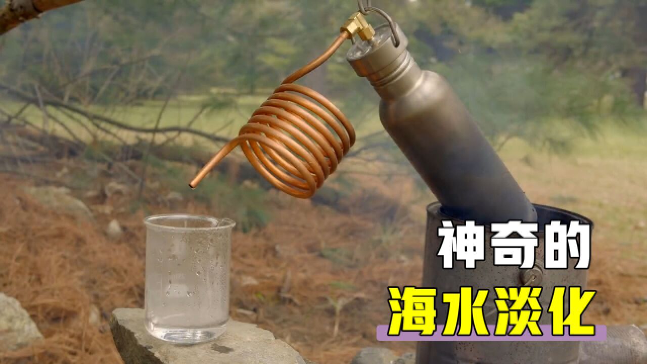 为何再渴都不能喝海水?一根管子就能海水转淡水,什么原理?_高清1080P在线观看平台_腾讯视频