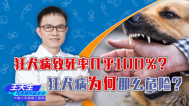 狂犬病致死率几乎100%?为何狂犬病那么危险?死亡率这么高?