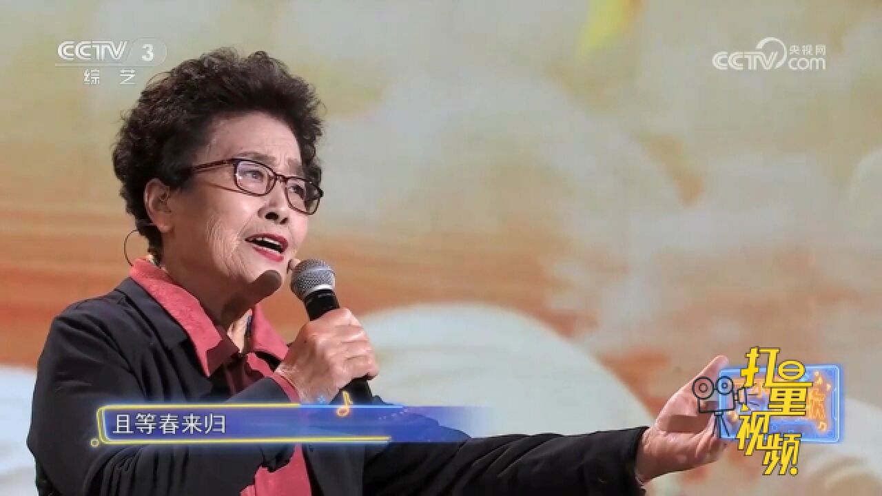 老歌唱家单秀荣演唱老歌《雁南飞》,深情伤感让人心碎却百听不厌