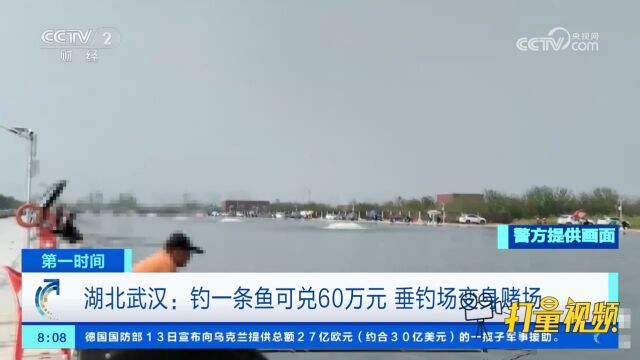 湖北武汉:钓一条鱼可兑60万元,垂钓场变身赌场,警方深入调查