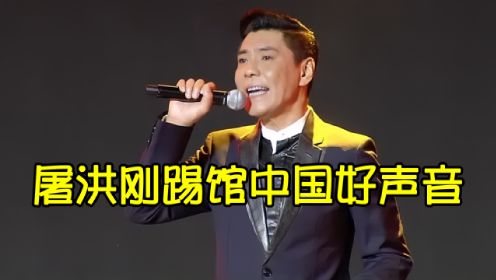 屠洪刚唱情歌踢馆中国好声音，4位导师会转身吗？