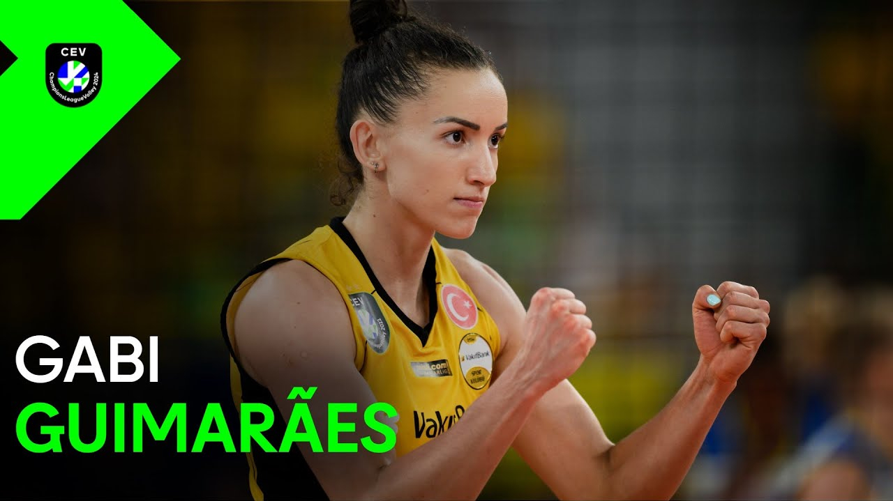 告别瓦基弗银行!加比"2024女排欧冠"比赛精彩集锦