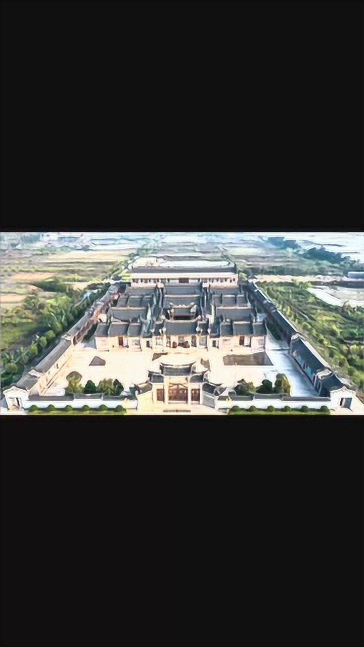 潮汕房子广东潮汕传统民居四马拖车超级富豪的豪宅