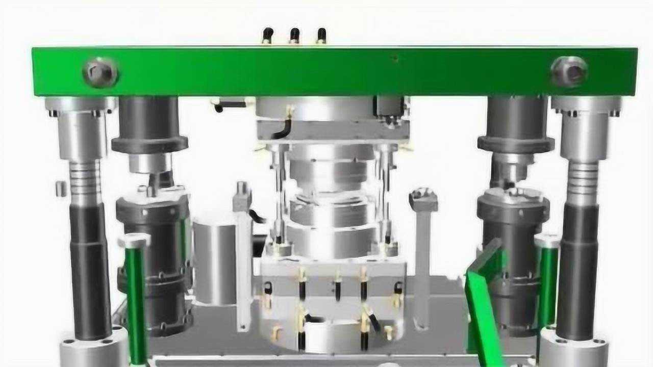 冷锻模具及冷锻级进模3D动画,实例分享_腾讯视频