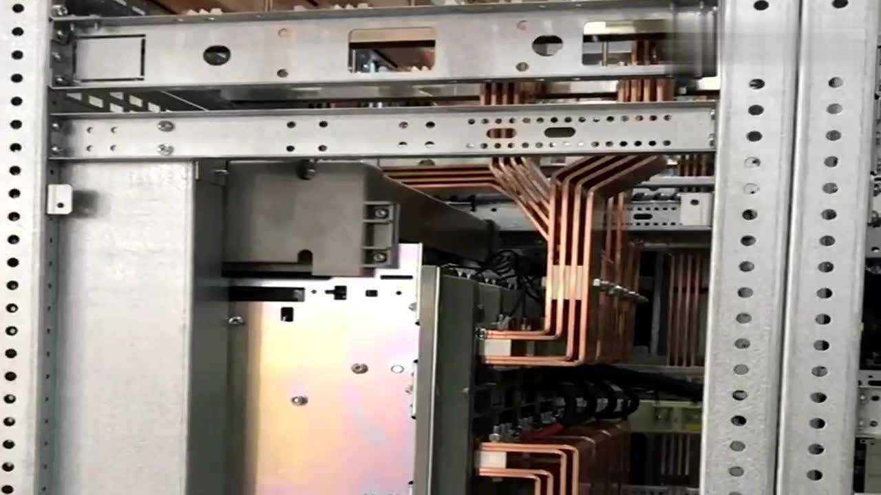 大电流配电柜铜排的制作和安装详细图纸供朋友们参考