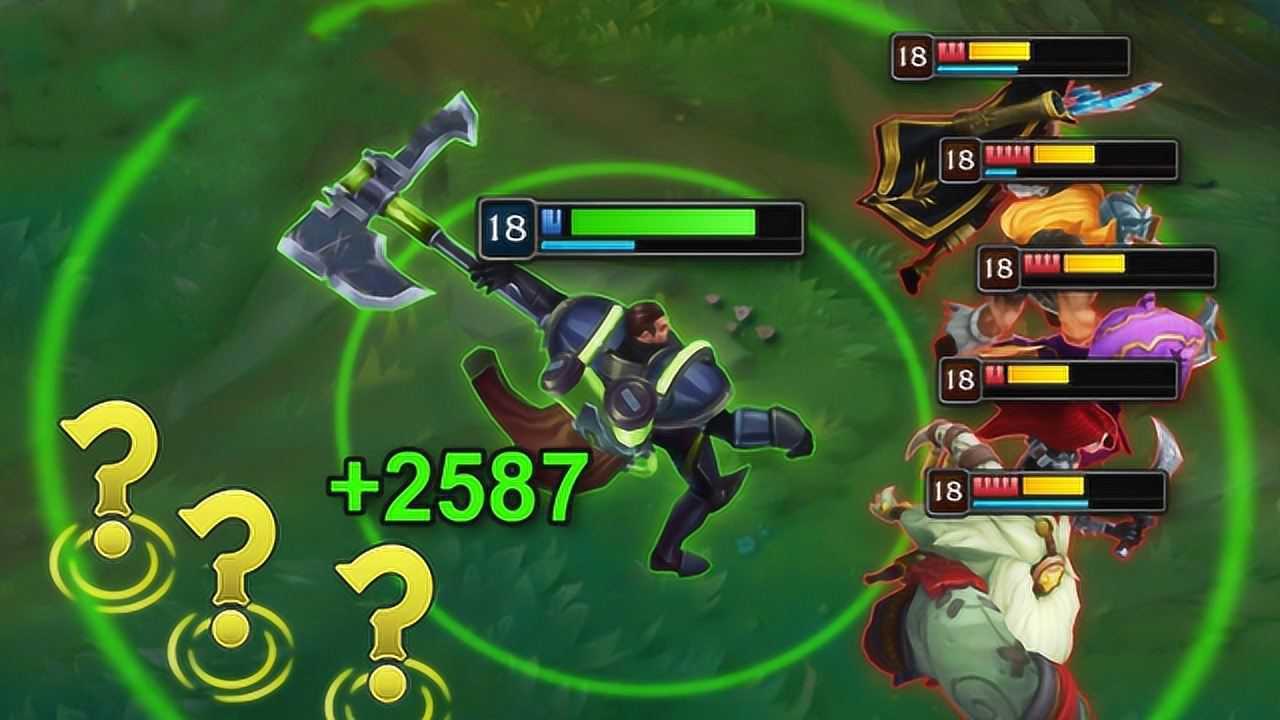 英雄联盟和这样的诺手对线你可能连闪现都用不出来