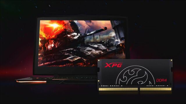 威刚推出XPG高端笔记本内存:32GB DDR4 3000MHz