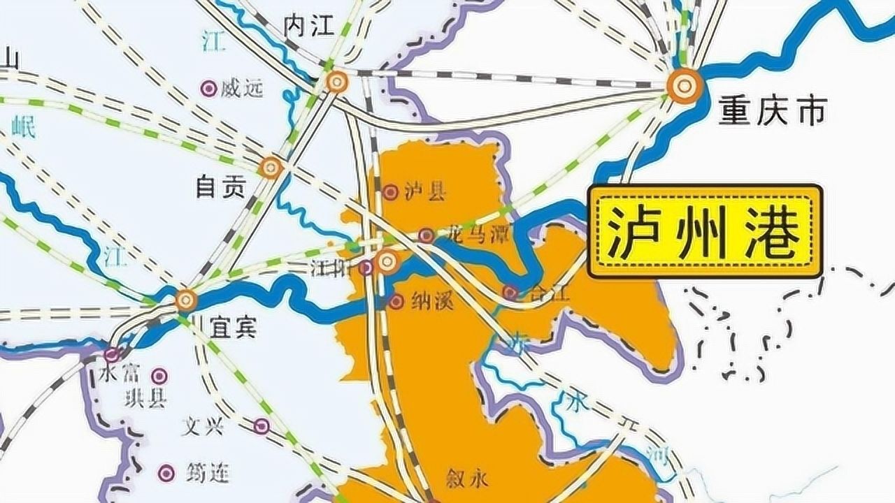 总投资超168亿!泸州河东长江大桥,泸永高速等交通项目启动建设!