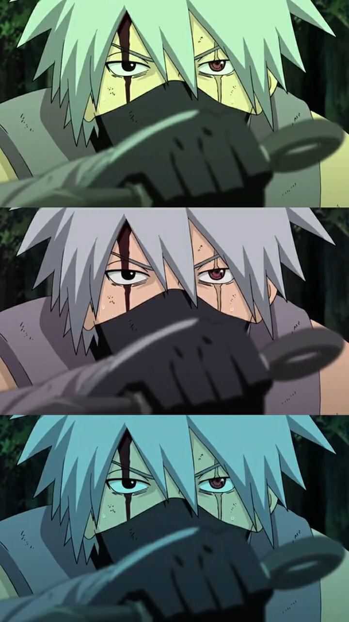 写轮眼的旗木卡卡西!