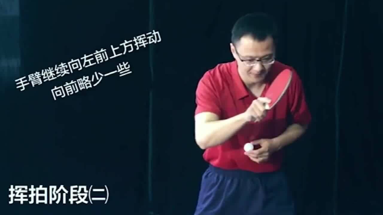 乒乓球教学!正手攻球挥拍教学,这么多细节你都注意到了吗?_高清1080P在线观看平台_腾讯视频