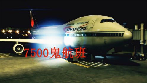几分钟看完恐怖的空难电影《7500航班》灵异事件导致所有人死亡！